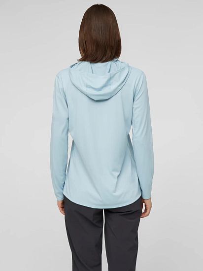 Лонгслив женский Mammut Selun FL Sun Hoody Nebla - Фото 3 большая