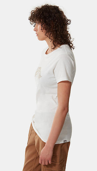 Футболка женская The North Face Graphic SS Gardenia White - Фото 5 большая