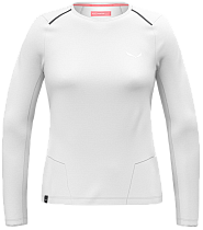 Лонгслив женский Salewa Pedroc White