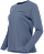 Лонгслив женский Norrona Femund Tech LS Vintage Indigo - Фото 2 малая