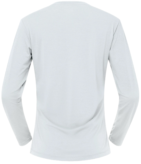 Лонгслив женский Norrona Femund Tech LS Snow White - Фото 3 большая