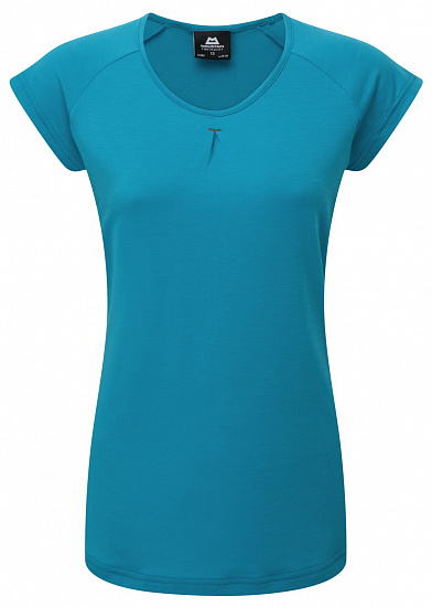 Футболка женская Mountain Equipment Equinox Tee Digital Blue - Фото 1 большая