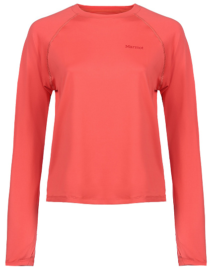 Лонгслив женский Marmot Windridge LS Grapefruit - Фото 1 большая