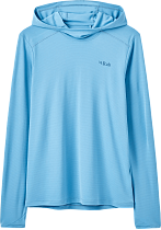 Лонгслив женский Rab Force Hoody Bluebird