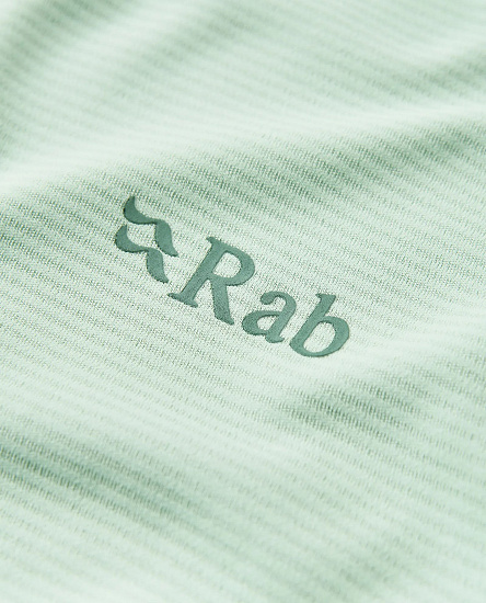 Лонгслив женский Rab Force Hoody Fig Green - Фото 3 большая