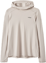 Лонгслив женский Rab Force Hoody Pebble