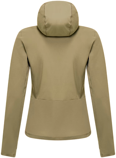 Лонгслив женский Salewa Puez Sun Hoodie Quicksand - Фото 2 большая