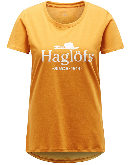 Футболка женская Haglofs Mirth Desert Yellow - Фото 1 большая