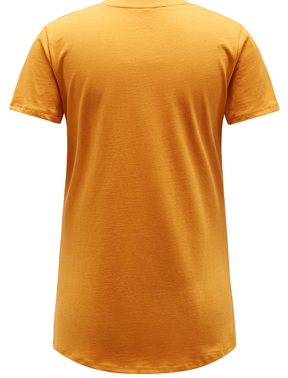 Футболка женская Haglofs Mirth Desert Yellow - Фото 2 большая