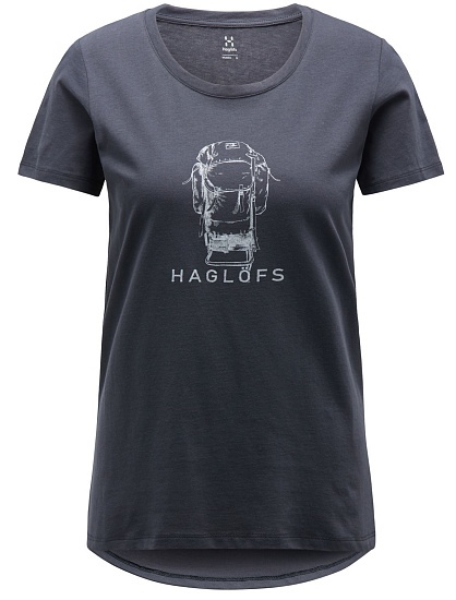 Футболка женская Haglofs Mirth Slate - Фото 1 большая