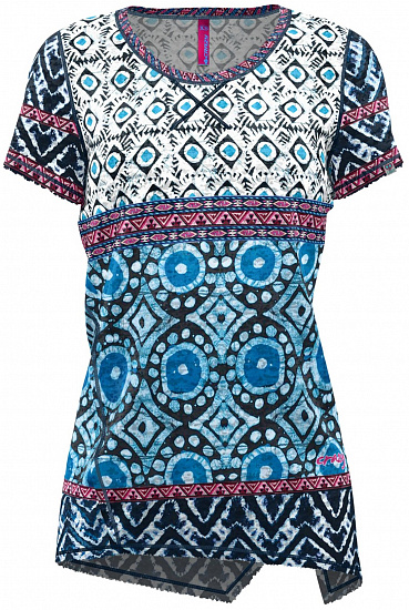 Футболка женская Crazy Idea Aloha Shibori - Фото 1 большая