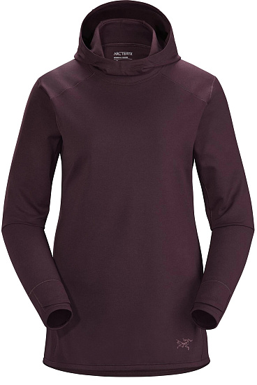 Лонгслив женский Arcteryx Motus AR Hoody Figment Heather - Фото 1 большая