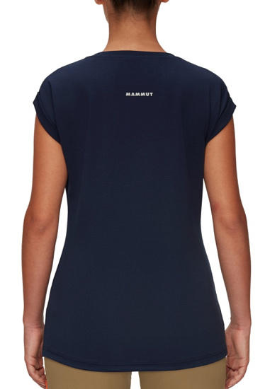 Футболка женская Mammut Mountain T-Shirt Marine - Фото 3 большая
