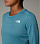 Лонгслив женский The North Face Shadow Ls Algae Blue - Фото 6 малая