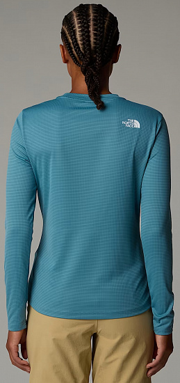 Лонгслив женский The North Face Shadow Ls Algae Blue - Фото 3 большая