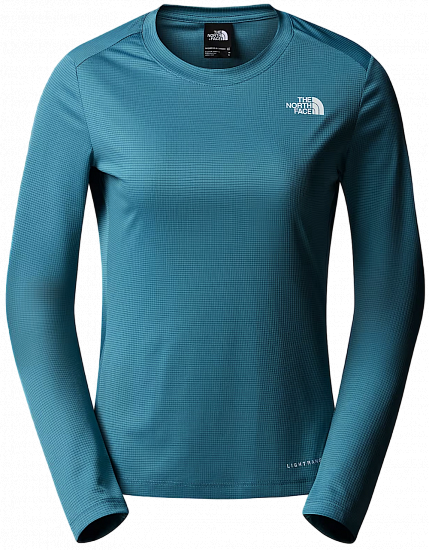 Лонгслив женский The North Face Shadow Ls Algae Blue - Фото 1 большая