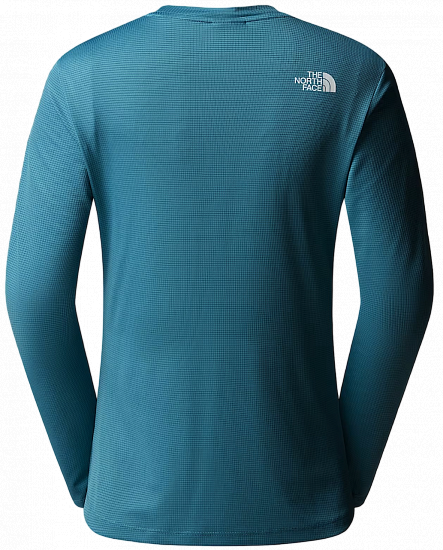 Лонгслив женский The North Face Shadow Ls Algae Blue - Фото 9 большая