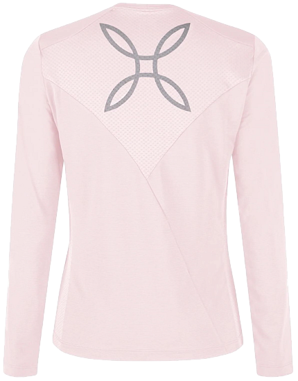 Лонгслив женский Montura Delta Mix Maglia Light Rose - Фото 2 большая