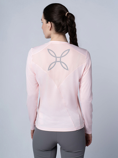 Лонгслив женский Montura Delta Mix Maglia Light Rose - Фото 10 большая