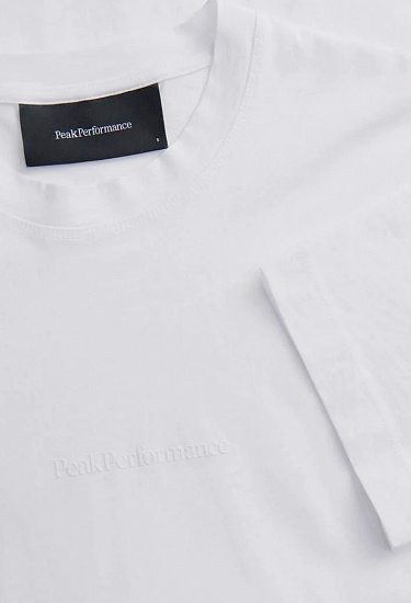 Футболка женская Peak Performance Long White - Фото 4 большая