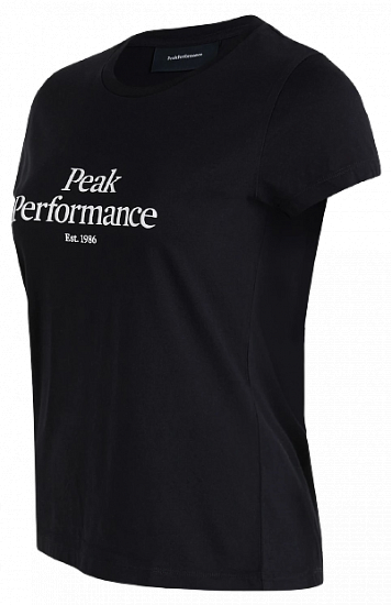 Футболка женская Peak Performance Original Black - Фото 2 большая