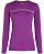 Лонгслив женский Icebreaker Merino 200 Oasis Crewe Mountain Pulse Passion - Фото 1 малая