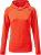 Лонгслив женский Mountain Equipment Glace Hooded Mandarin Red - Фото 1 малая