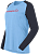 Лонгслив женский Norrona Fjora Equaliser Lightweight LS Frozen Fjord - Фото 2 малая