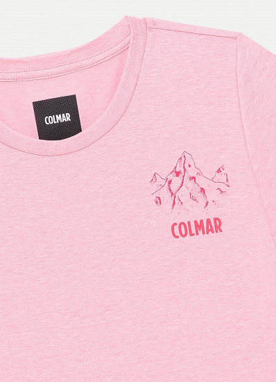 Футболка женская Colmar Follower Tokyo Pink - Фото 5 большая