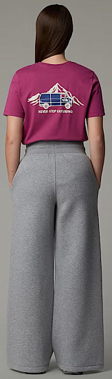 Футболка женская The North Face Outdoor Graphic Cyber Berry - Фото 4 большая