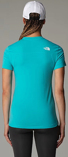 Футболка женская The North Face Lightning Alpine Galactic Blue - Фото 3 большая