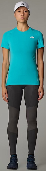 Футболка женская The North Face Lightning Alpine Galactic Blue - Фото 4 большая