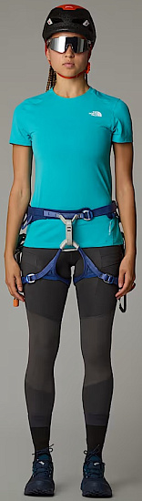 Футболка женская The North Face Lightning Alpine Galactic Blue - Фото 5 большая