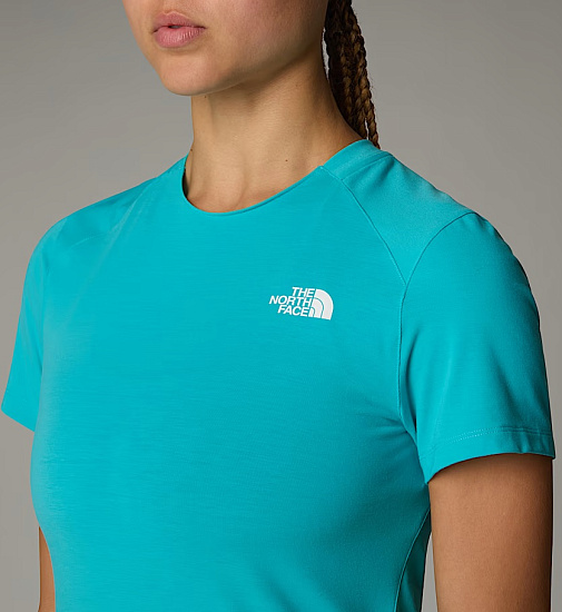 Футболка женская The North Face Lightning Alpine Galactic Blue - Фото 7 большая