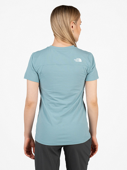 Футболка женская The North Face Lightning Alpine Shallow Blue - Фото 6 большая