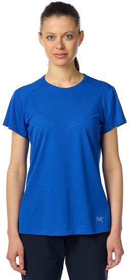 Футболка женская Arcteryx Quadra crew ss Vitality - Фото 2 большая
