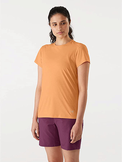 Футболка женская Arcteryx Quadra crew ss Horizon - Фото 2 большая