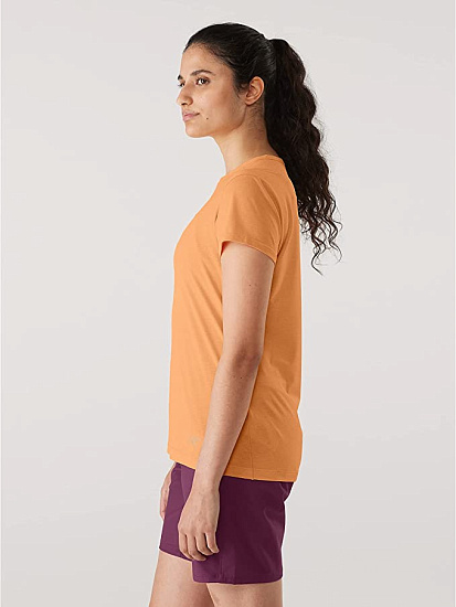 Футболка женская Arcteryx Quadra crew ss Horizon - Фото 4 большая