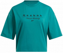 Футболка женская Reebok Running Graphic Team Teal