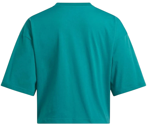 Футболка женская Reebok Running Graphic Team Teal - Фото 5 большая