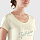 Футболка женская Fjallraven Sunrise Chalk White - Фото 4 малая