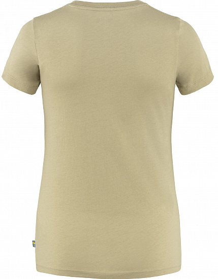 Футболка женская Fjallraven Arctic Fox Print Sand Stone - Фото 2 большая