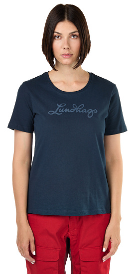 Футболка женская Lundhags Lundhags Deep Blue - Фото 3 большая
