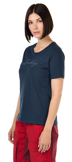 Футболка женская Lundhags Lundhags Deep Blue - Фото 4 большая