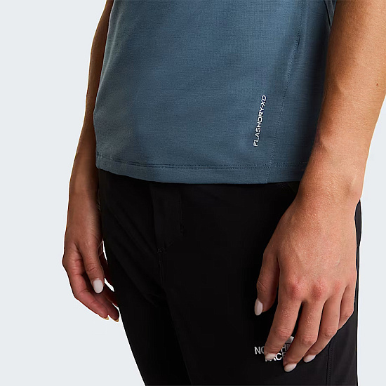 Футболка женская The North Face Lightning Alpine Granite Grey - Фото 7 большая