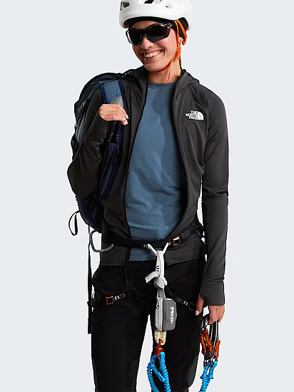 Футболка женская The North Face Lightning Alpine Granite Grey - Фото 10 большая