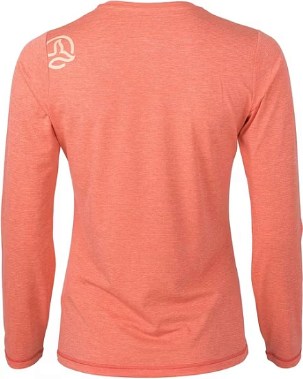 Лонгслив женский Ternua Krodina Grapefruit Washed - Фото 2 большая