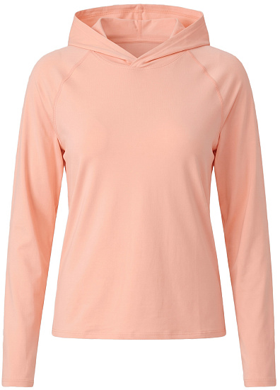 Лонгслив женский Krimson Klover Monterey Hoodie Performance UV Light Coral - Фото 1 большая