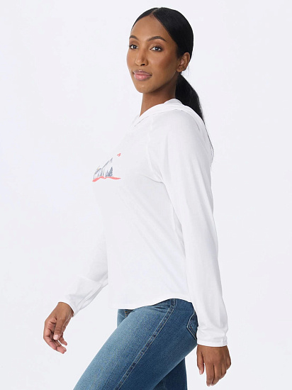 Лонгслив женский Krimson Klover Monterey Hoodie Performance UV Mountain - Фото 2 большая