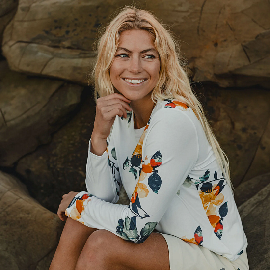 Лонгслив женский Krimson Klover Breck Performance UV Hero Print - Фото 4 большая